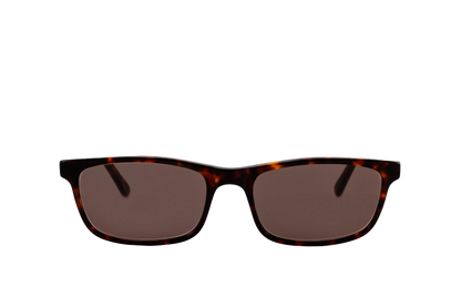 Tortoise Shell Sunglasses (Brown) Front View